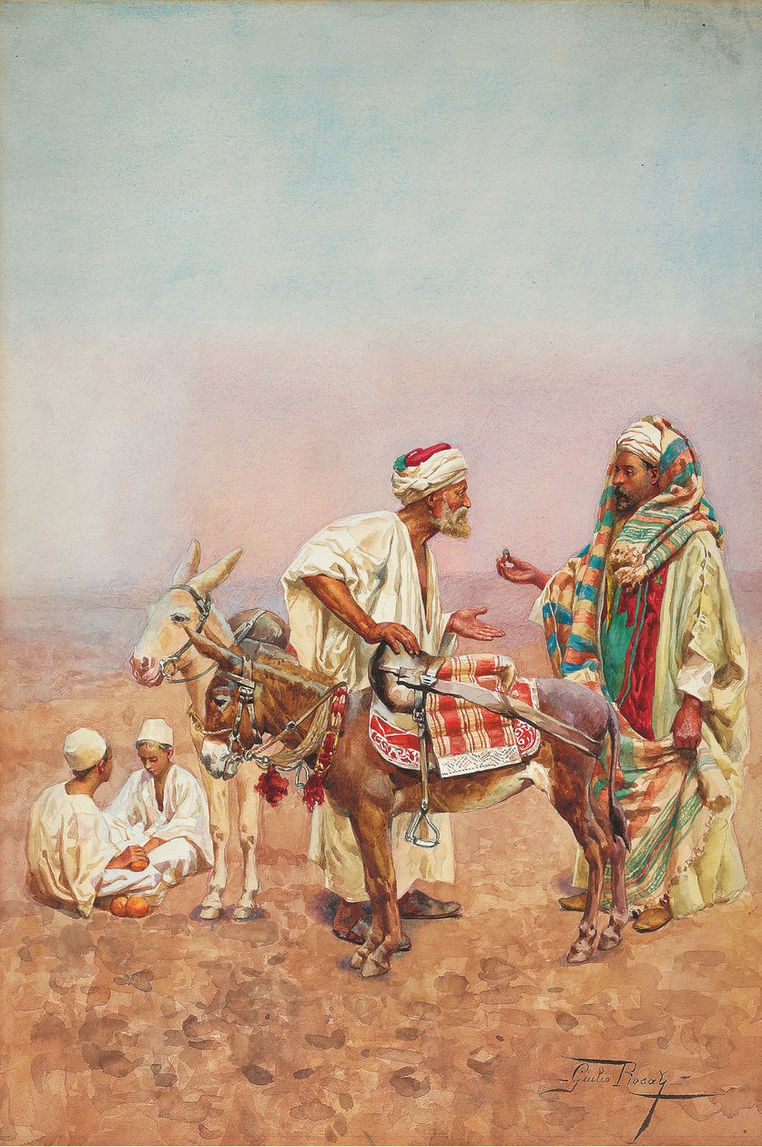 Um Dirham para um passeio pelo deserto de Giulio Rosati