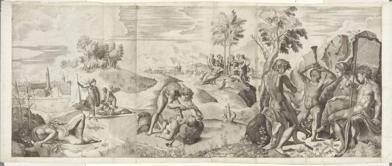 Apollo e Marsyas de Giulio Sanuto