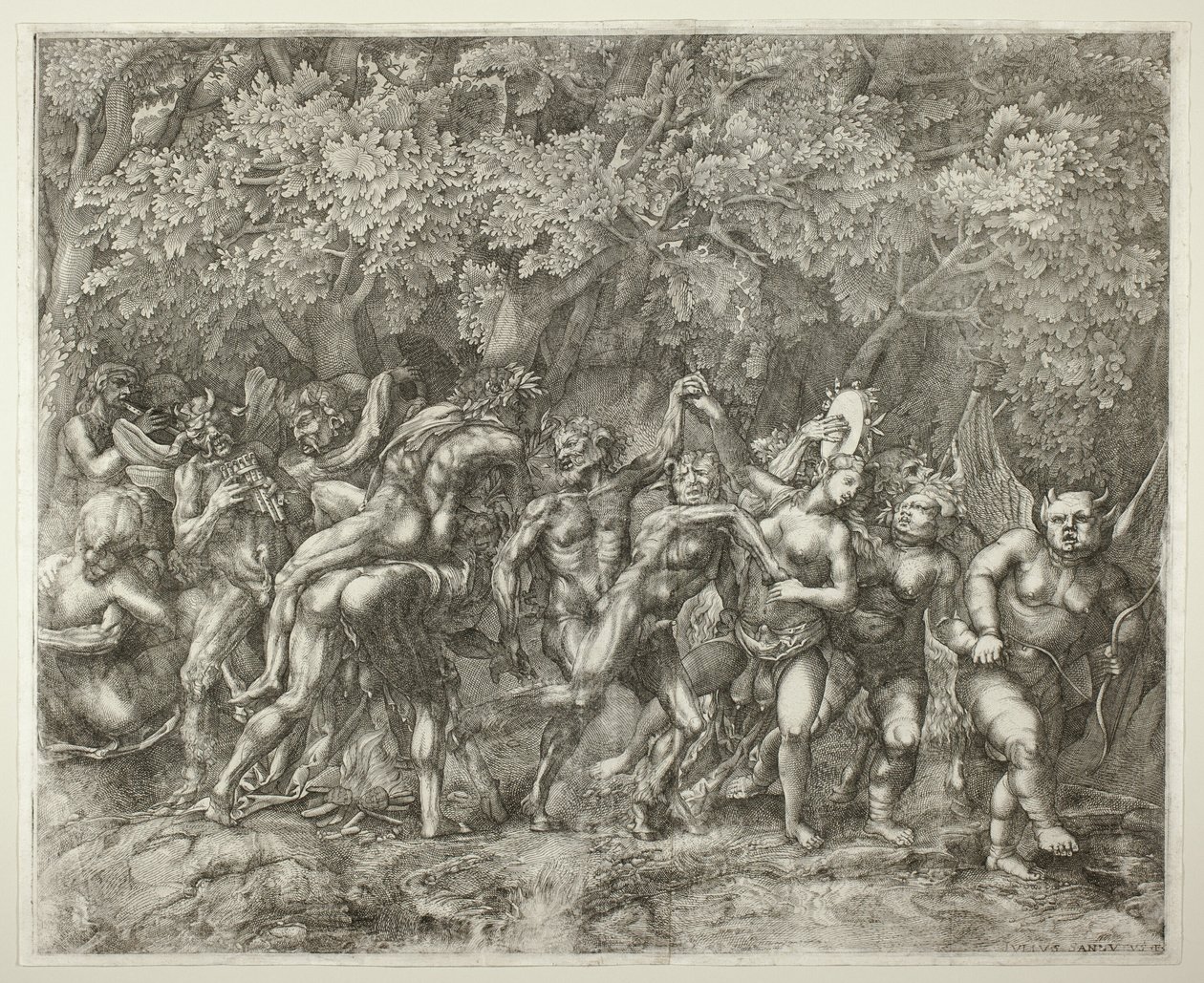 bacanal de Giulio Sanuto