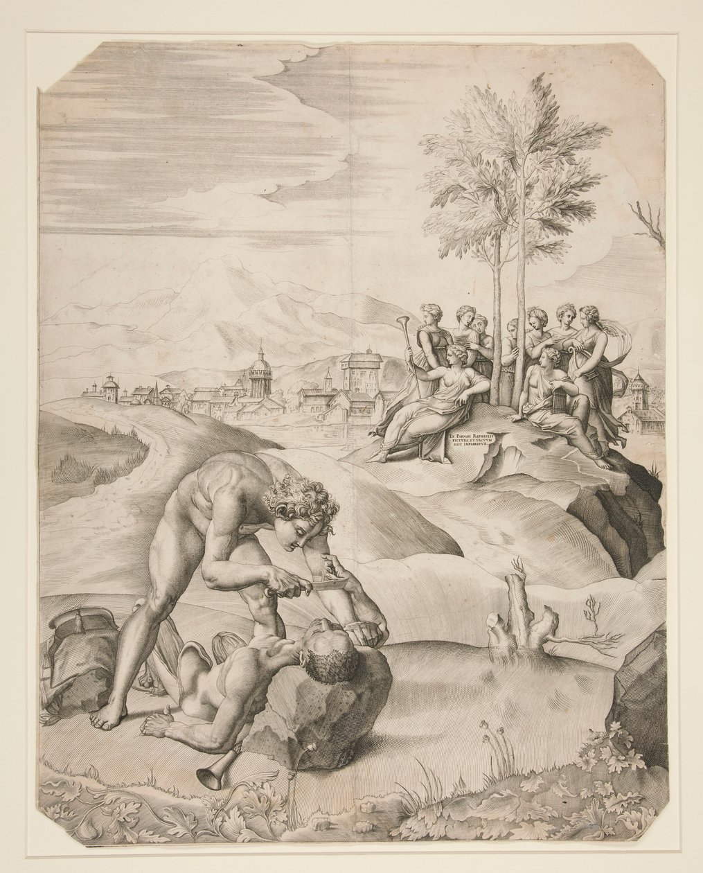 Esfolamento de Marsyas de Giulio Sanuto