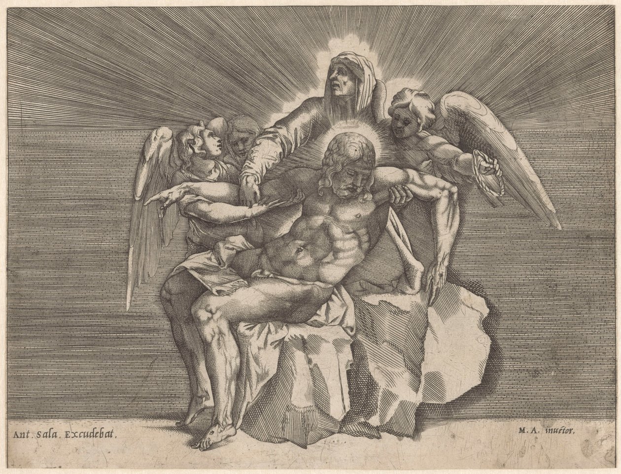 Pieta de Giulio Sanuto