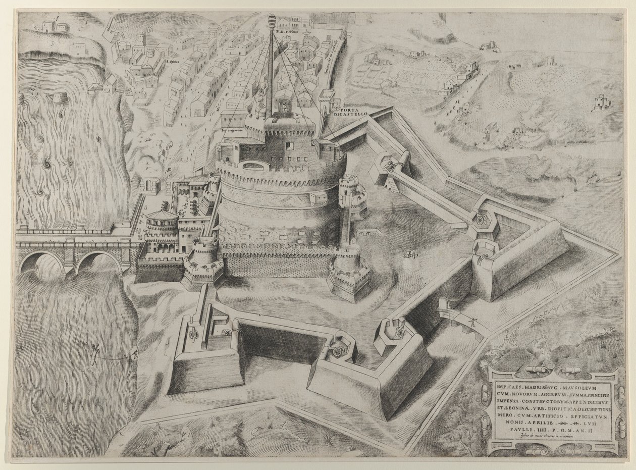 Espelho da magnificência romana: Castello Sant