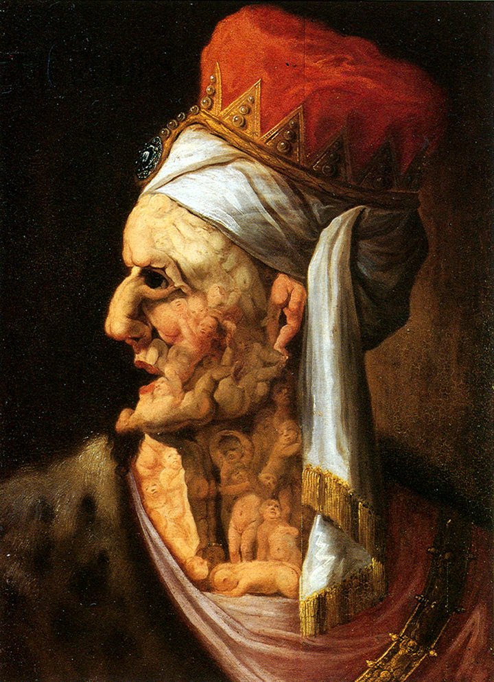Cabeça de Herodes de Giuseppe Arcimboldo