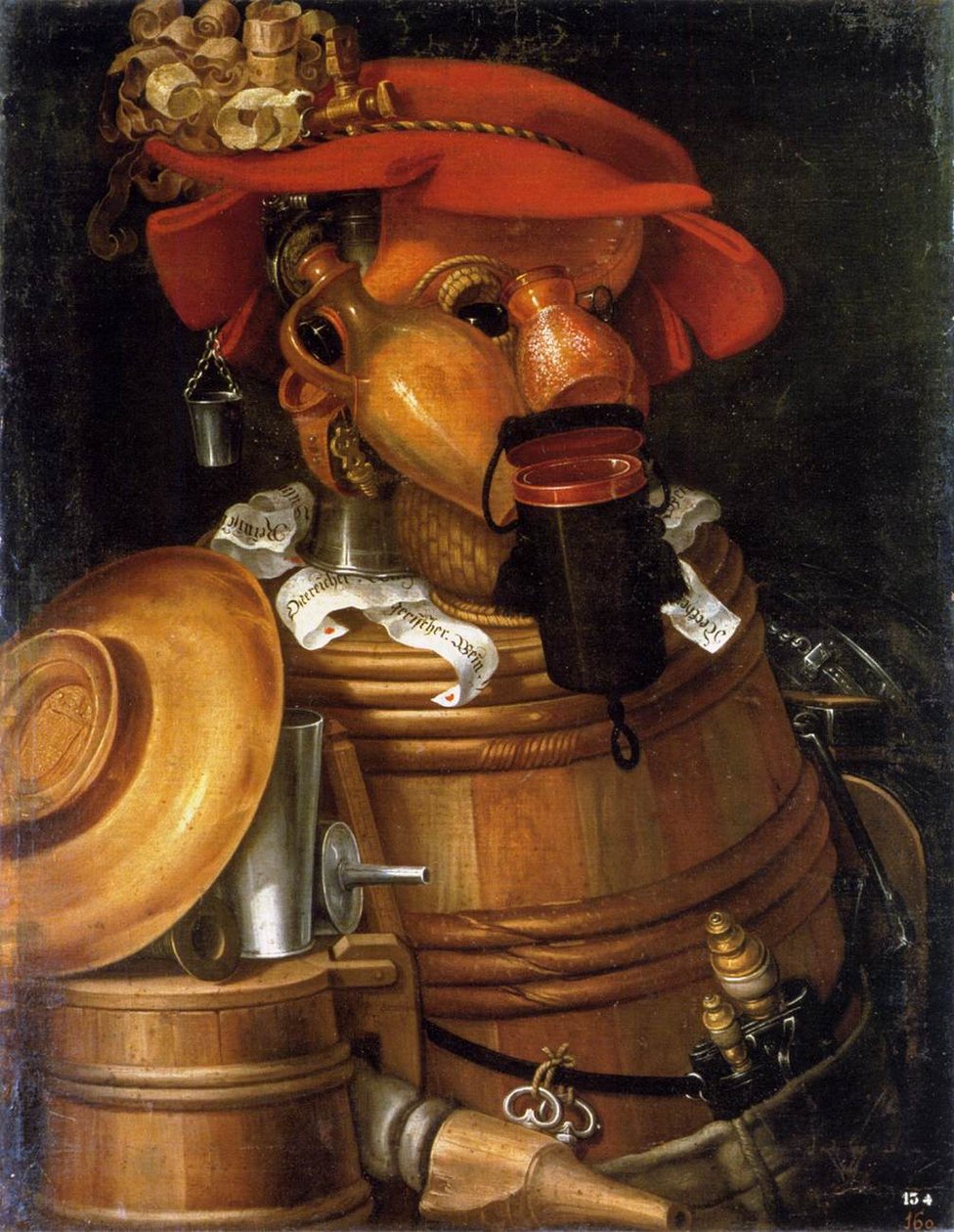 O garçom de Giuseppe Arcimboldo