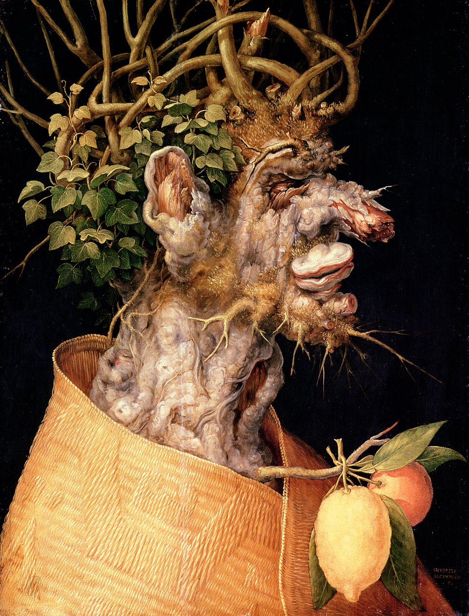 Inverno, de Giuseppe Arcimboldo