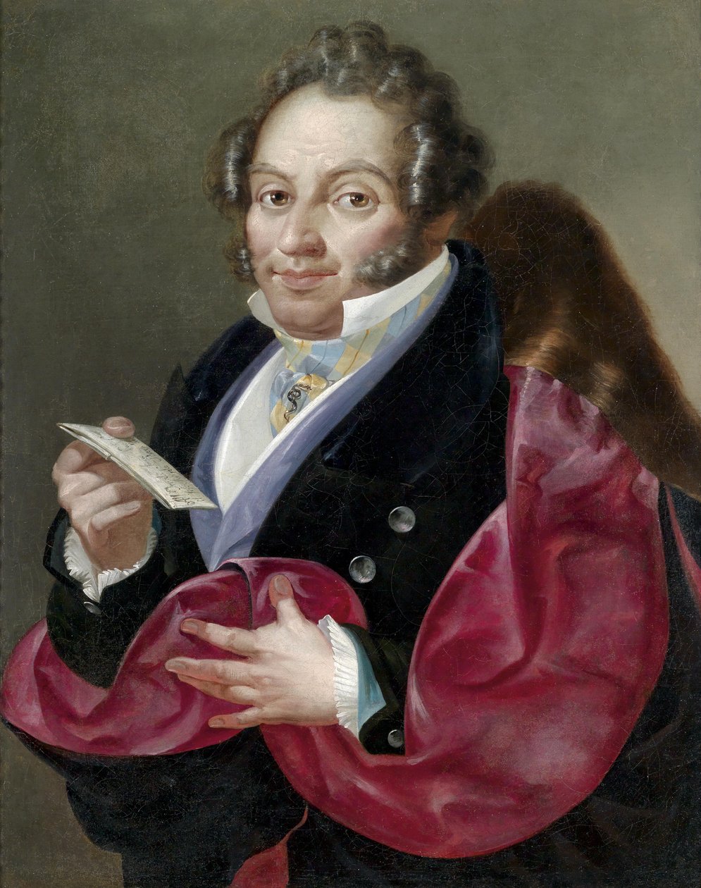 Retrato de um cavalheiro de Giuseppe Bernardino Bison