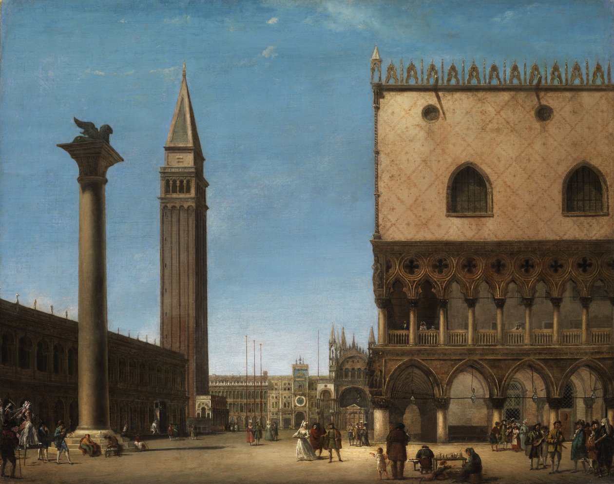 Vista de Veneza de Giuseppe Bernardino Bison