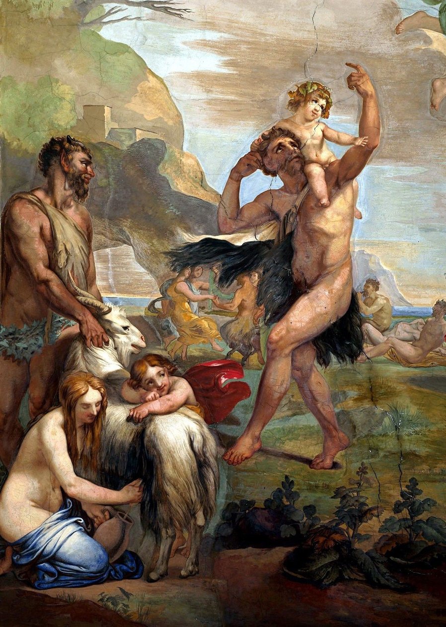 A infância de Bacchusn de Giuseppe Bezzuoli