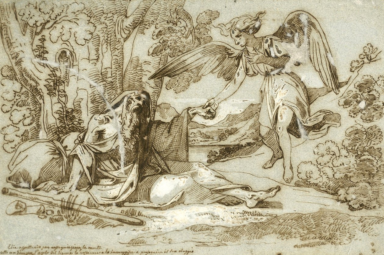 Elias aguarda a morte com renúncia de Giuseppe Bezzuoli