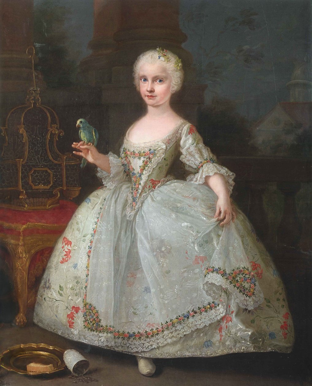 Infanta Maria Isabel de Espanha (1743-1749) de Giuseppe Bonito