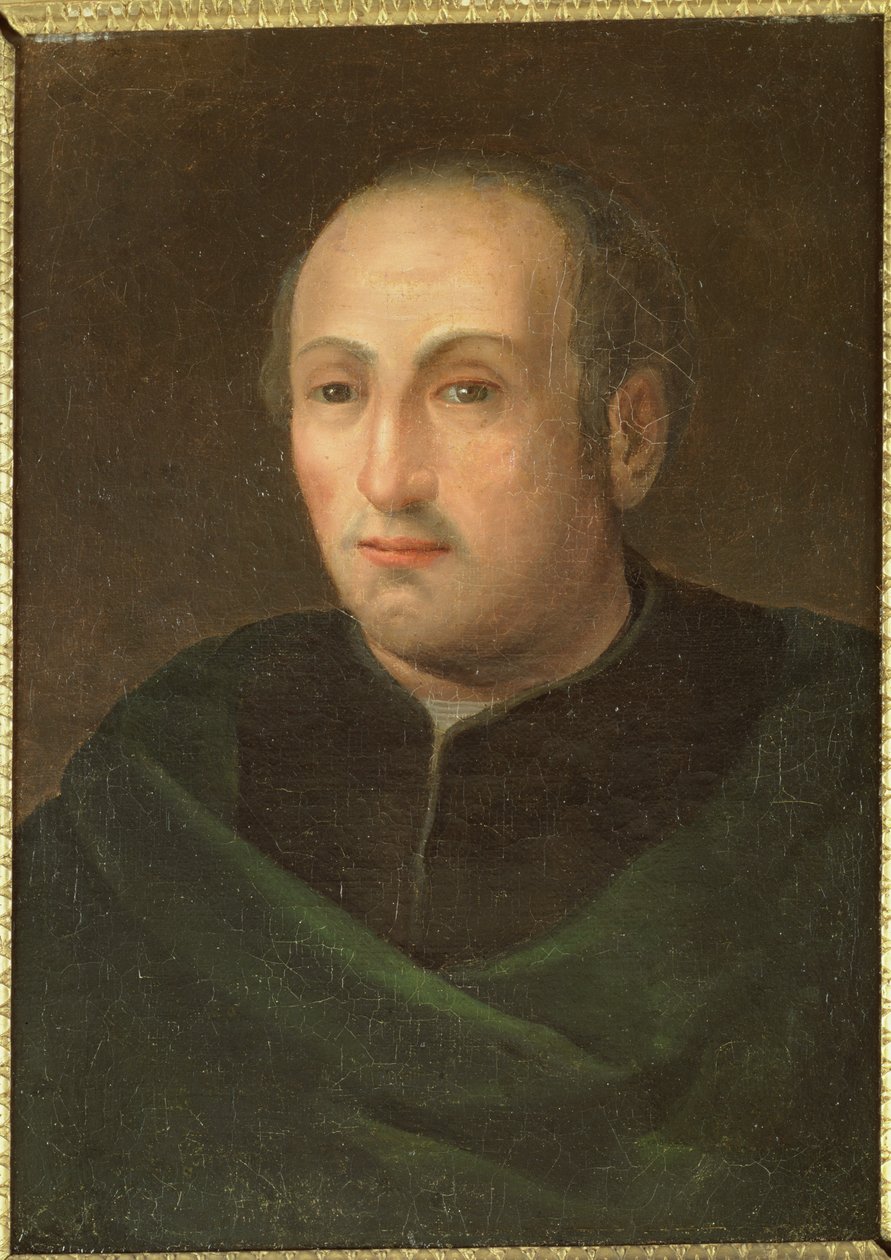 Cristóvão Colombo (c.1451-1506), depois de uma pintura no Uffizi, 1788 de Giuseppe Calendi