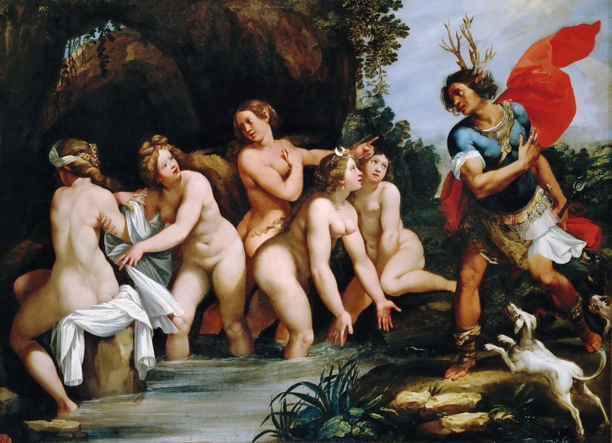 Diana e Actaeon de Giuseppe Cesari