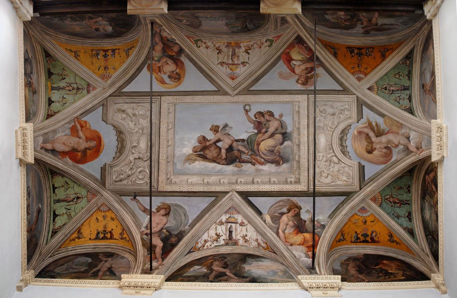 Loggia Orsini amor conquista tudo de Giuseppe Cesari