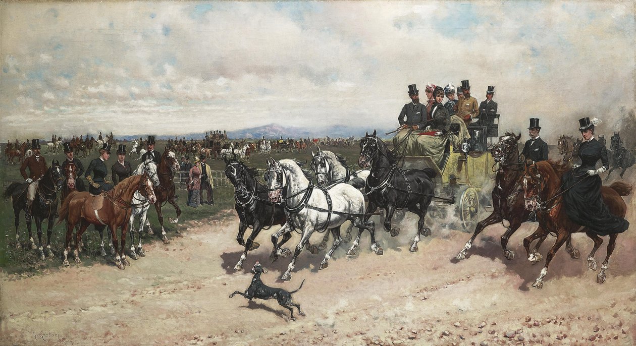 O retorno do Capannelle de Giuseppe Gabani
