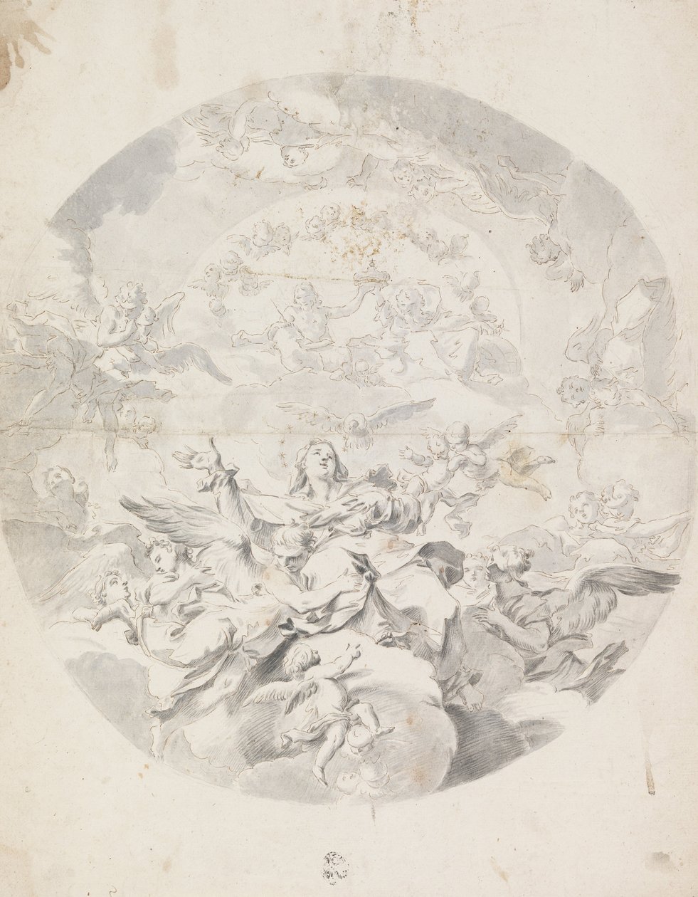 Ascensão da Virgem de Giuseppe Galeotti