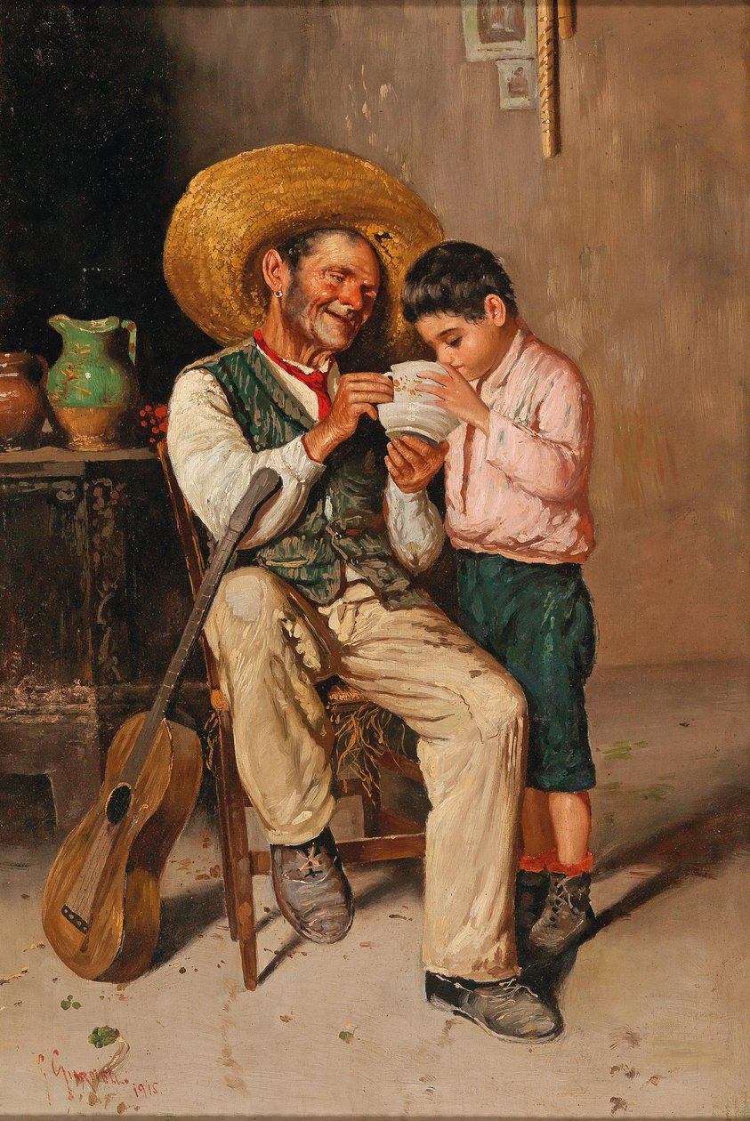Uma boa bebida de Giuseppe Giardiello