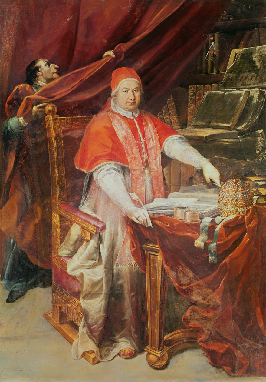 Papa Bento XIV de Giuseppe Maria Crespi