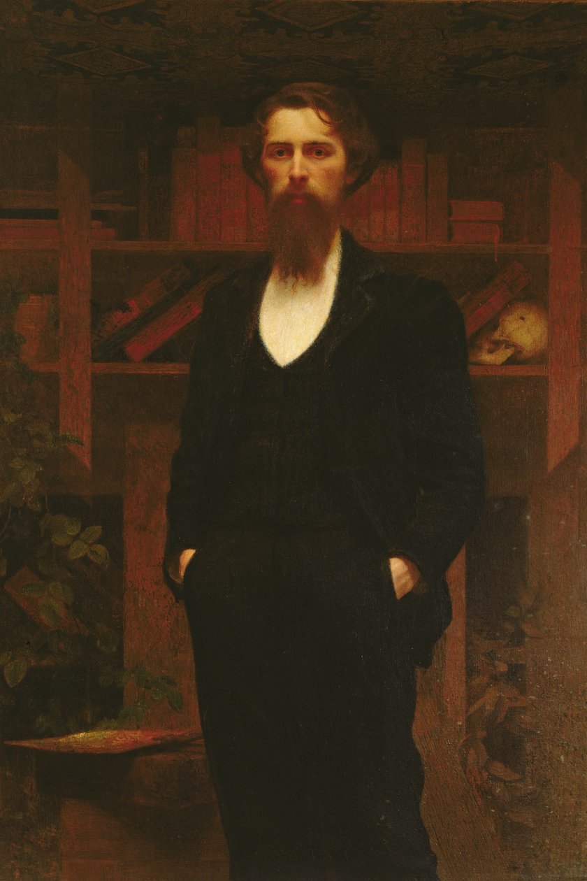 Auto-retrato, 1899 de Giuseppe Pellizza da Volpedo