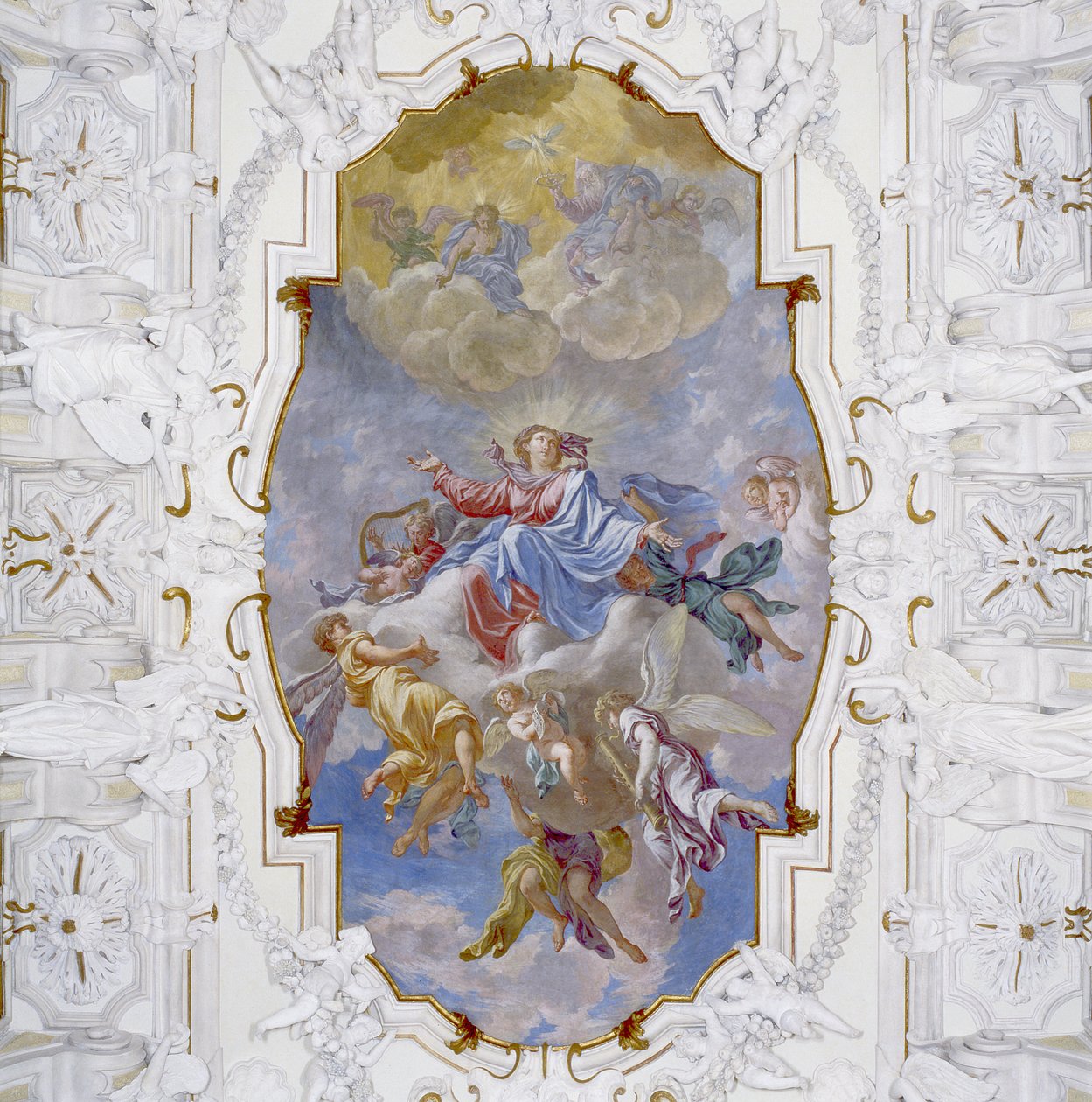 A Ascensão da Virgem Maria de Giuseppe Procaccini