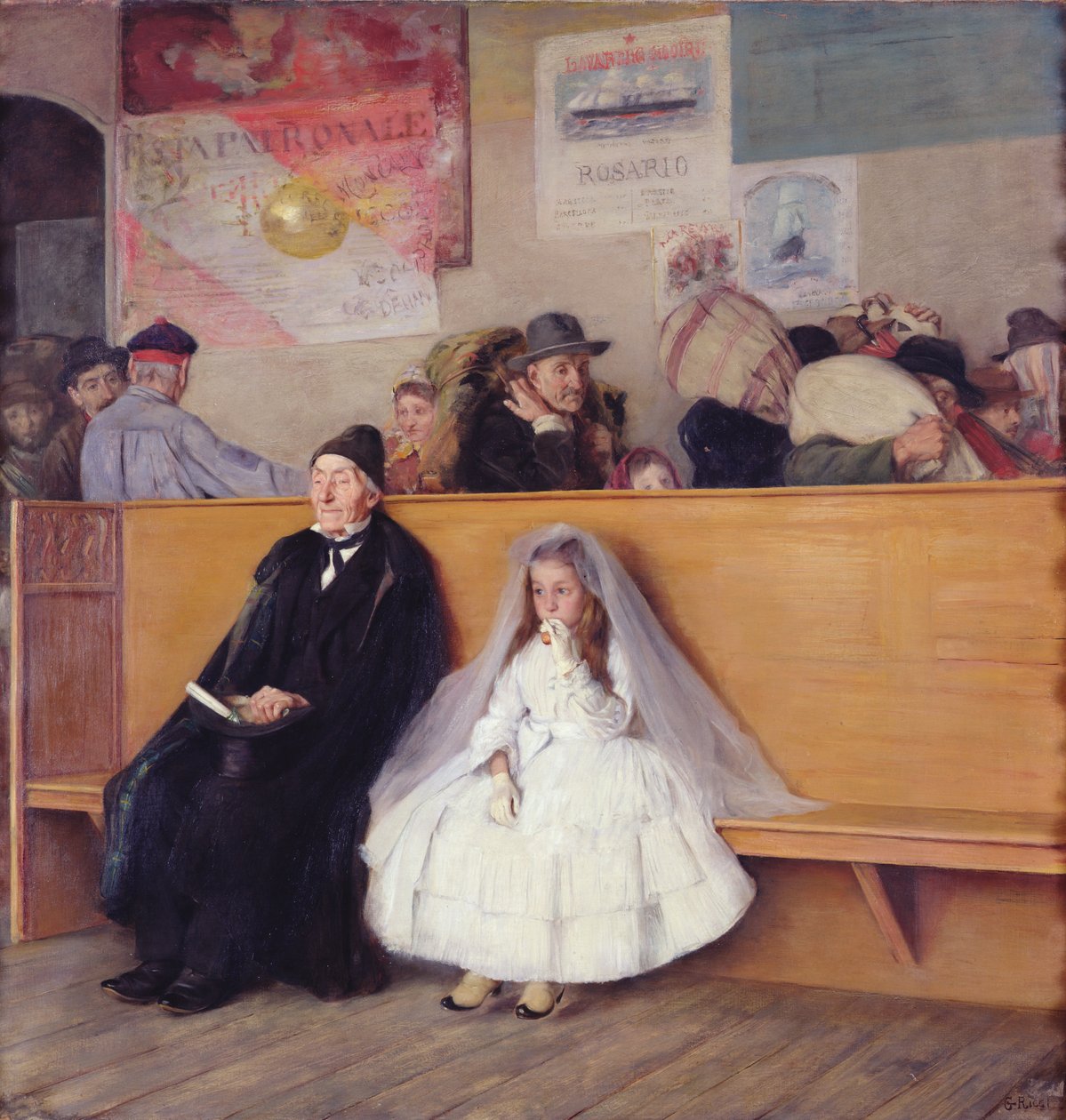 Na estação de Giuseppe Ricci