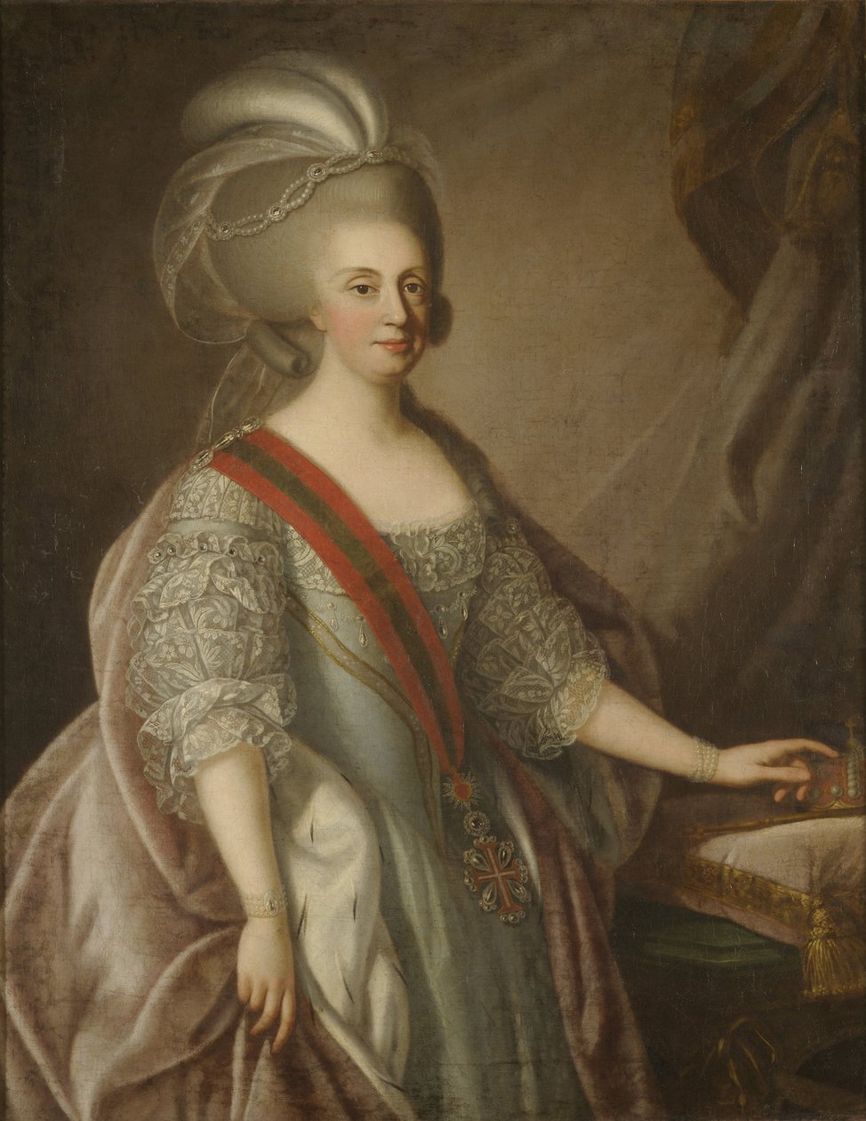 Maria I, rainha de Portugal de Giuseppe Troni