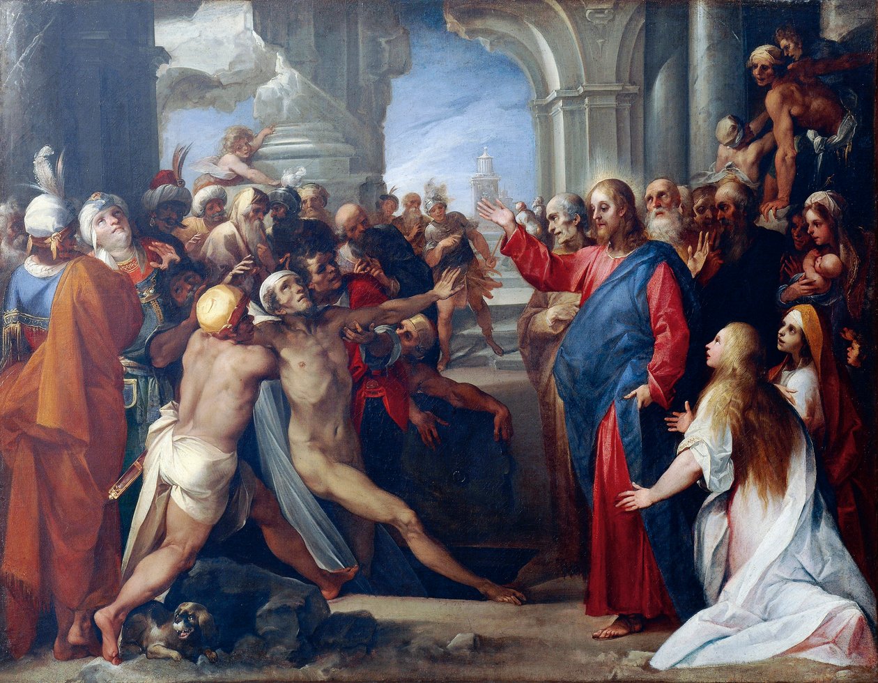 A Ascensão de Lázaro, de Giuseppe Cesari de Giuseppe Cesari