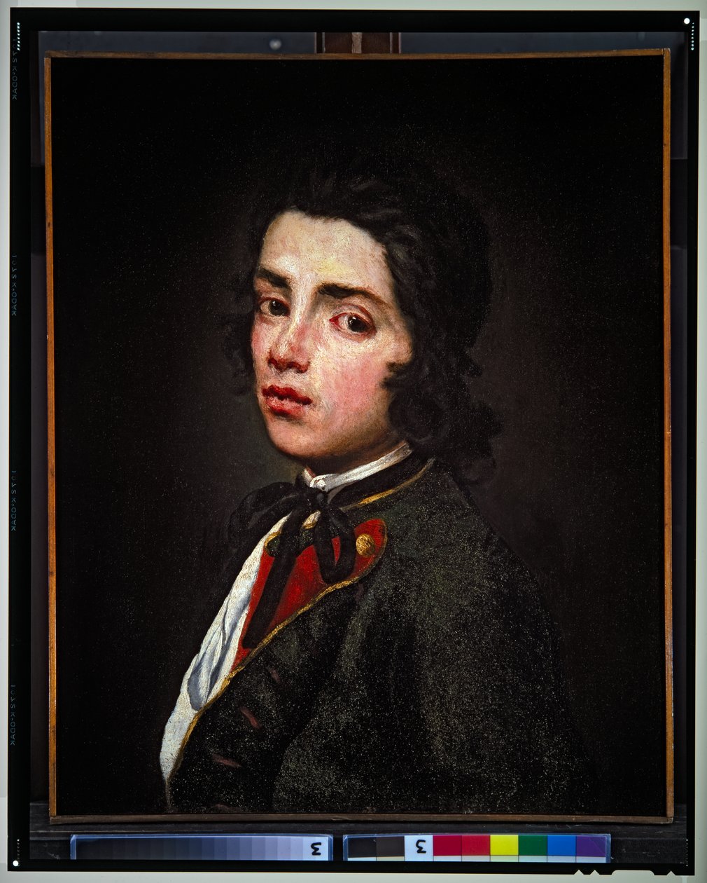 Retrato de um jovem rapaz, sem data (tela) de Giuseppe (1655 1743) Ghislandi