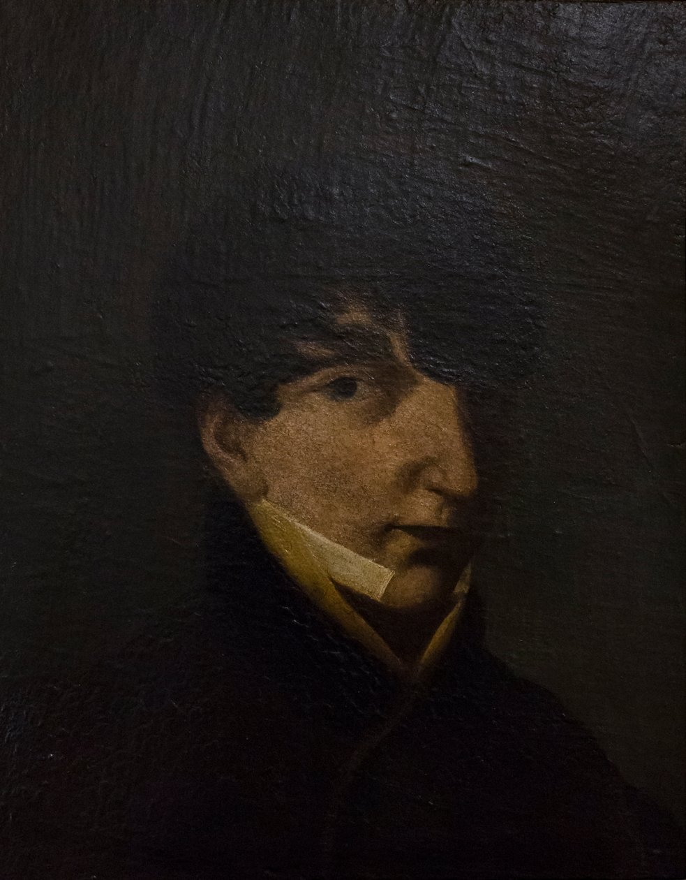 Autorretrato, atribuído a Giuseppe Stuard (óleo sobre tela) de Giuseppe (attr. to) Stuard