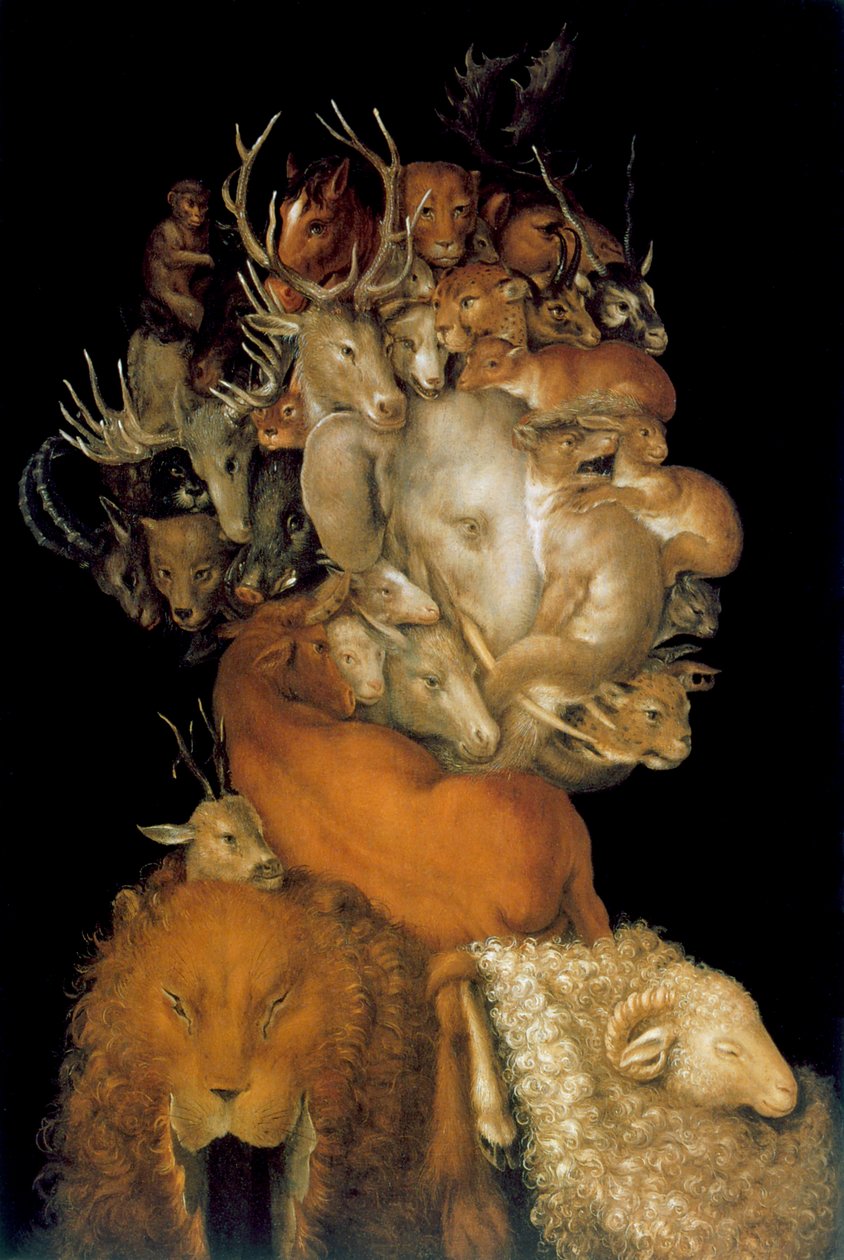Terra, 1570 de Giuseppe Arcimboldi