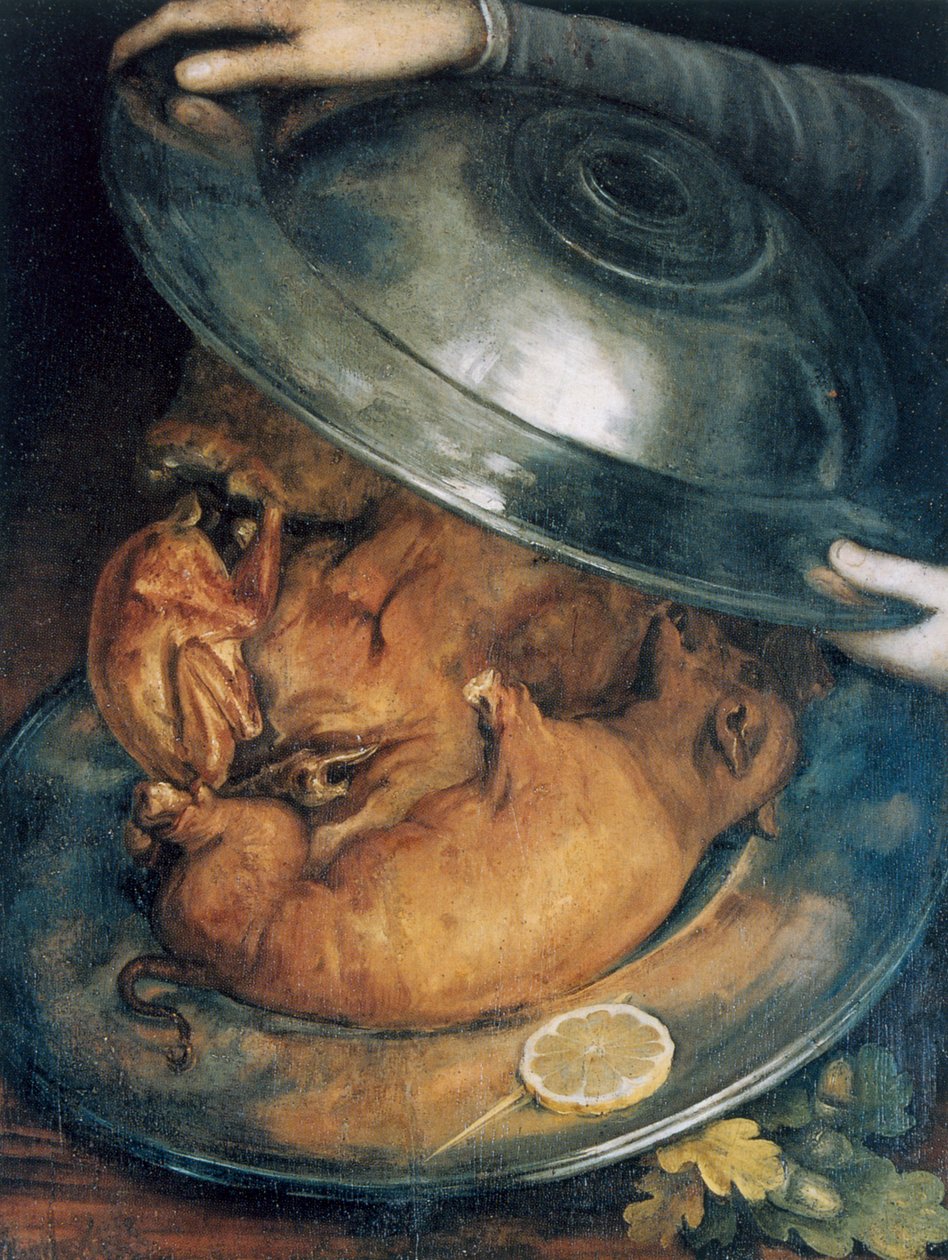 O cozinheiro, c1570 de Giuseppe Arcimboldi