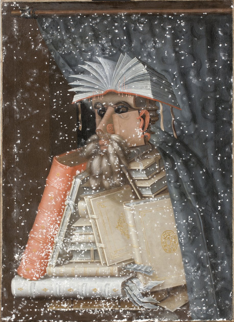 O bibliotecário de Giuseppe Arcimboldo