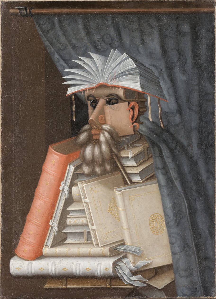 O bibliotecário de Giuseppe Arcimboldo