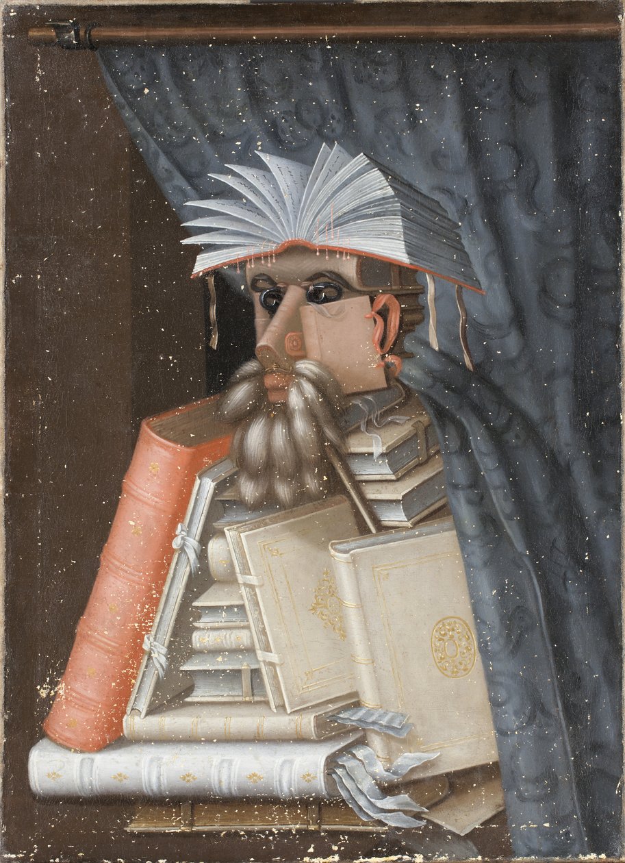 O bibliotecário de Giuseppe Arcimboldo