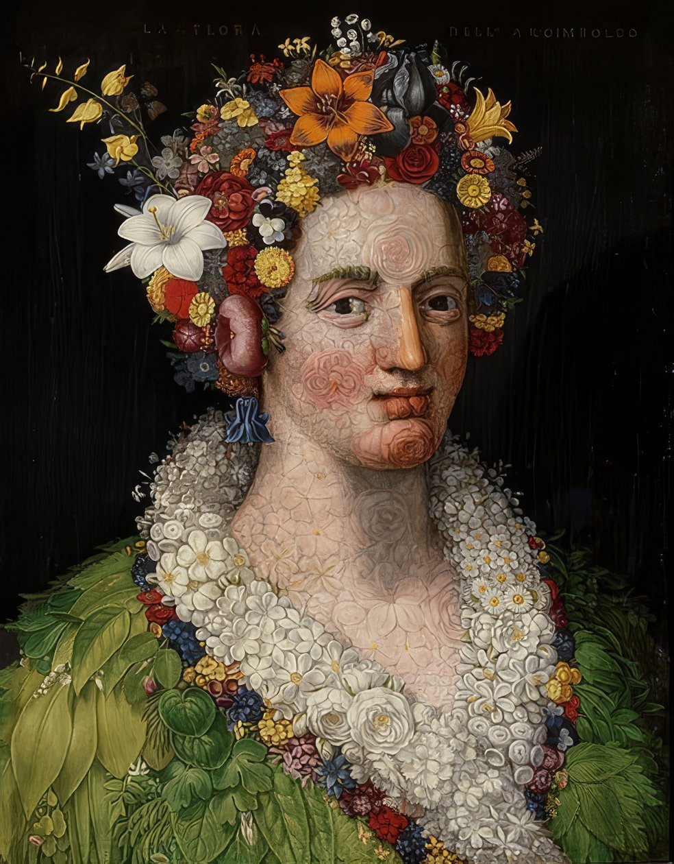 Flora. 1589 de Giuseppe Arcimboldo