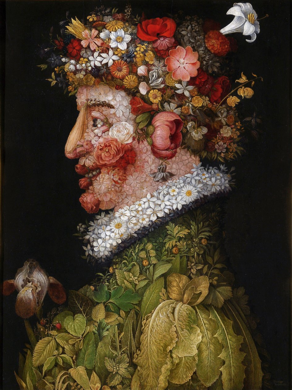 A primavera de Giuseppe Arcimboldo