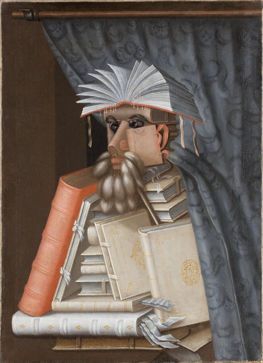 O bibliotecário de Giuseppe Arcimboldo