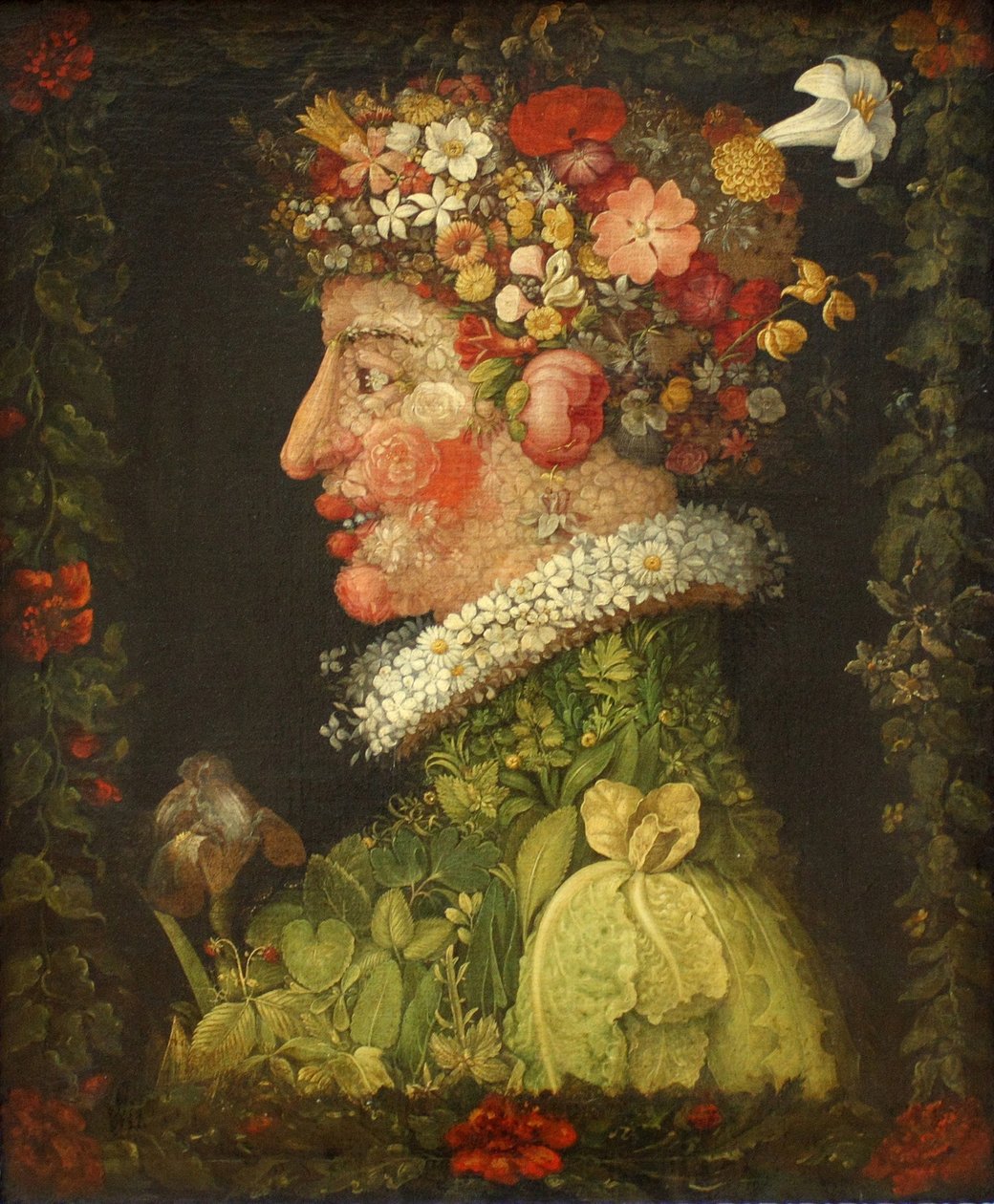 Primavera, 1573 de Giuseppe Arcimboldo
