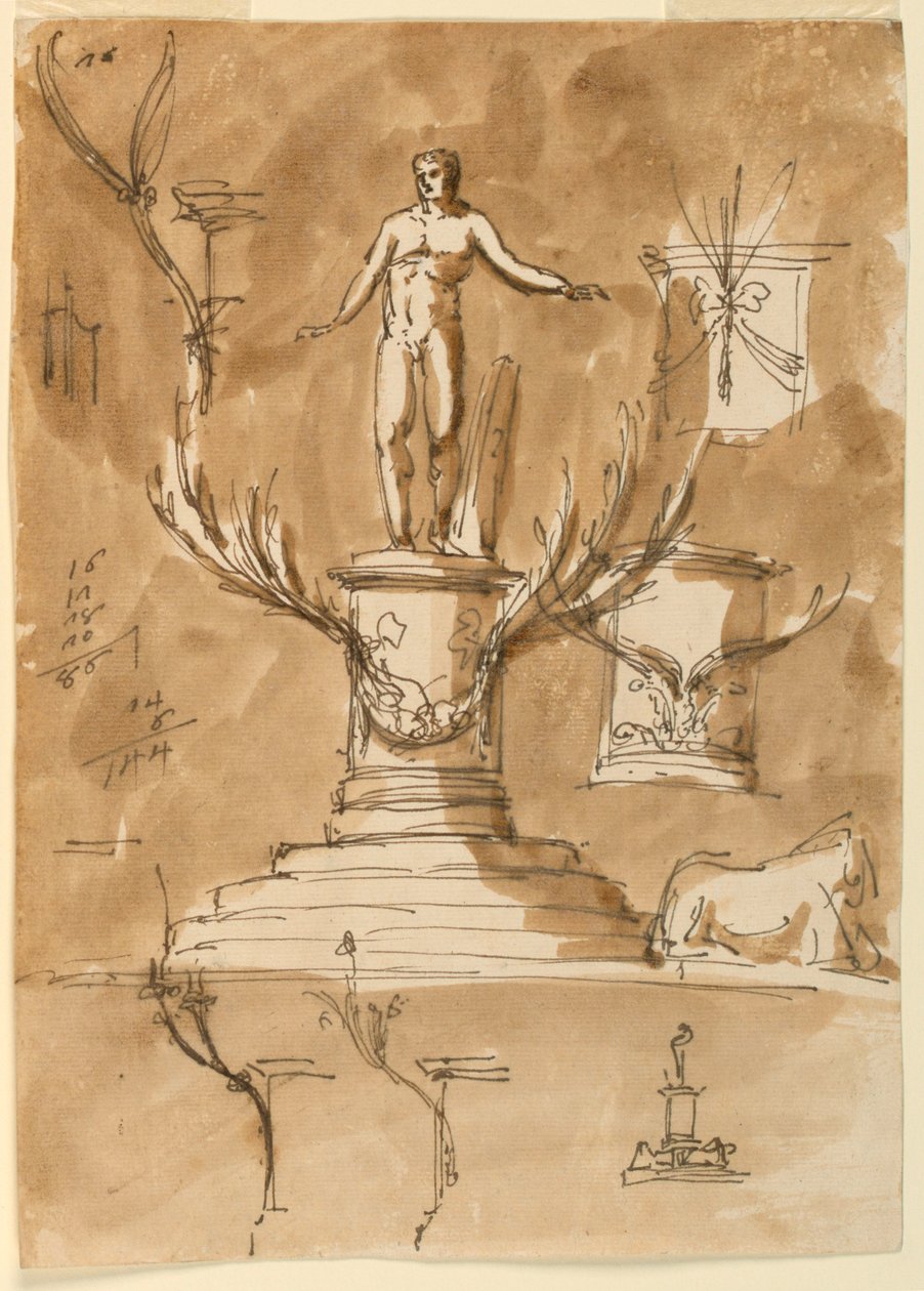 Castiçais de Giuseppe Barberi