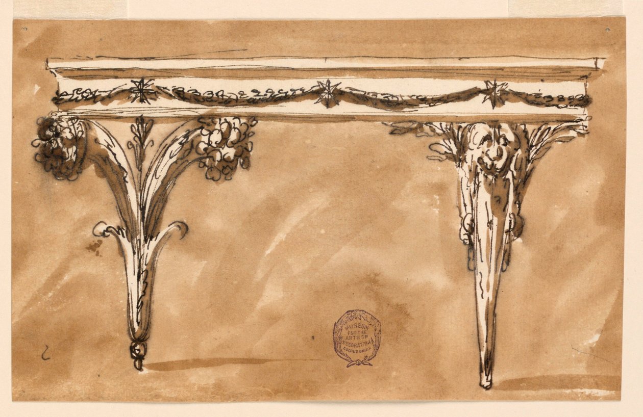 Tabela de console de Giuseppe Barberi