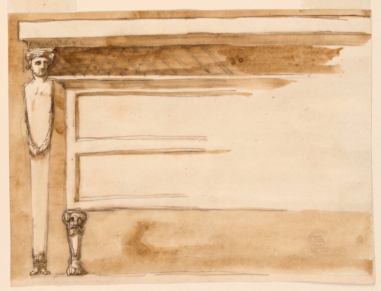 Mesa de console e cômoda de Giuseppe Barberi