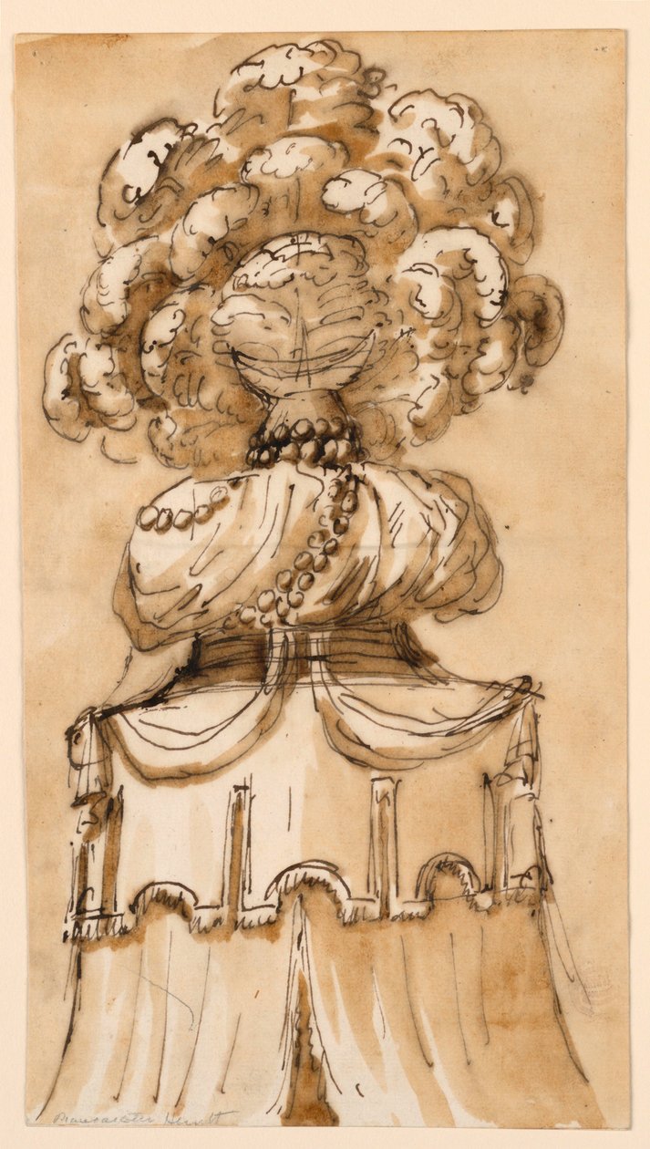 Crista de um dossel de Giuseppe Barberi