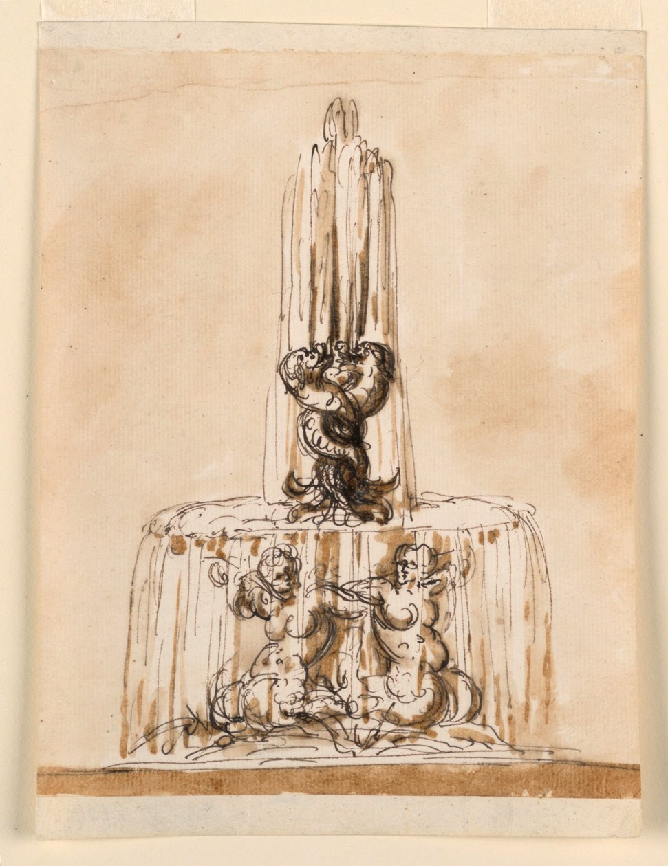 Projeto para uma fonte de Giuseppe Barberi