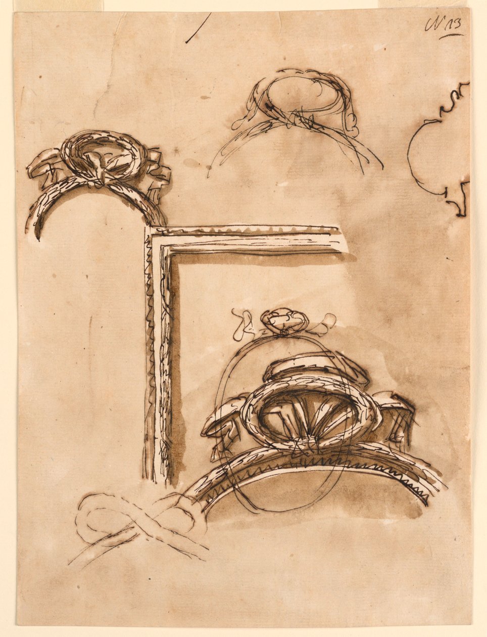 Designs para molduras de Giuseppe Barberi