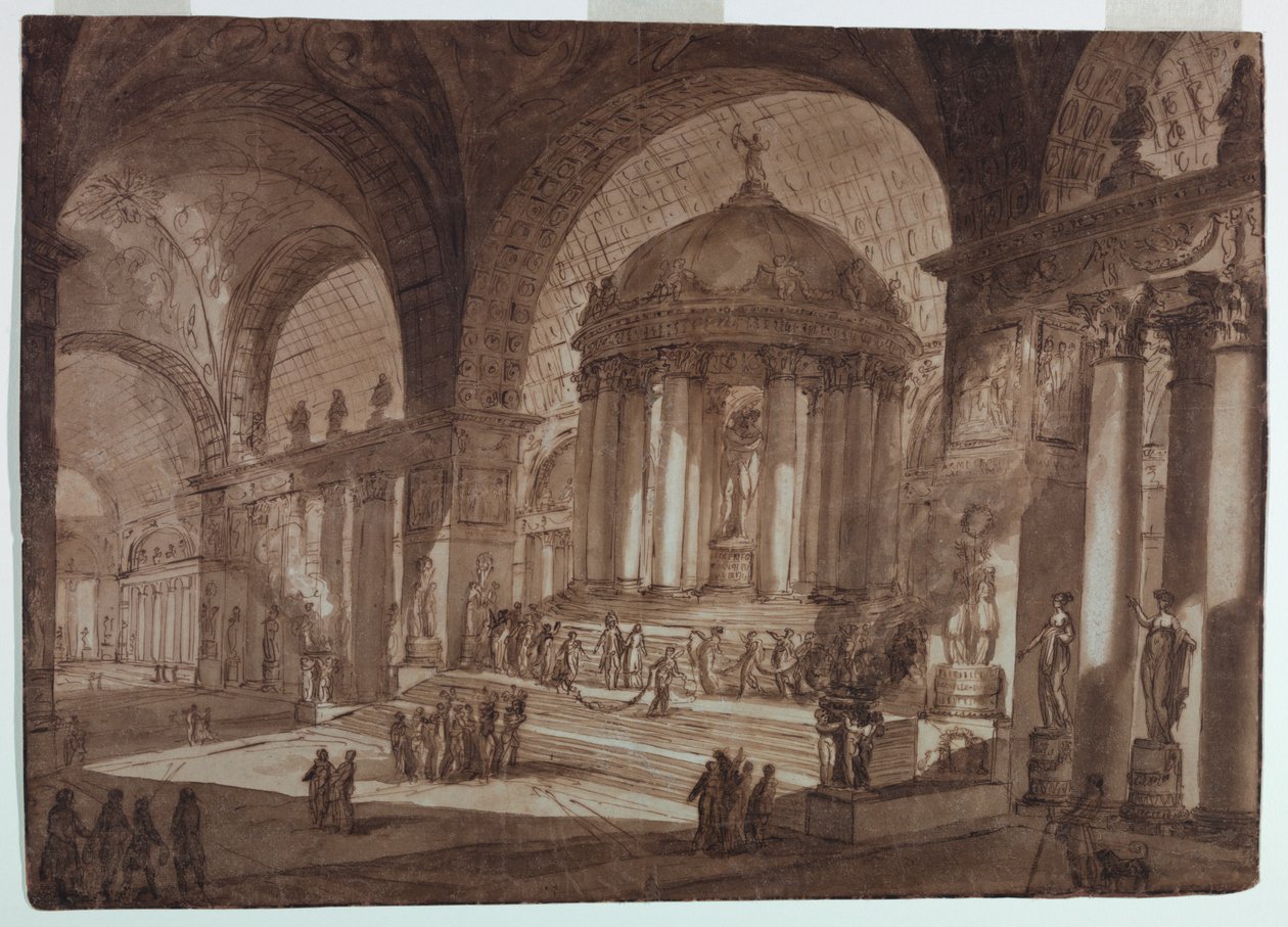 Cenário, Templo do Amor de Giuseppe Barberi