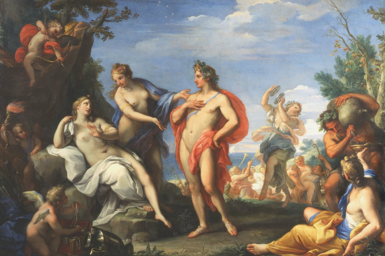 Baco e Ariadne de Giuseppe Bartolomeo Chiari