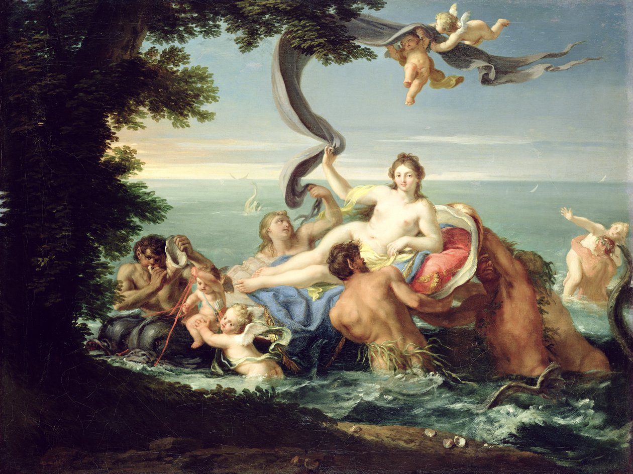 O triunfo de Galatea de Giuseppe Bartolomeo Chiari