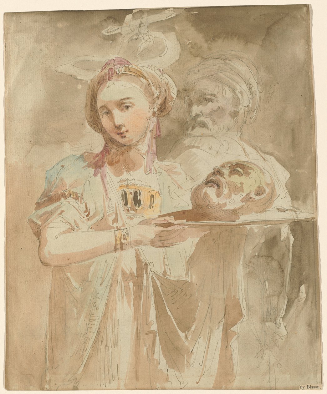 Salomé com a Cabeça de São João Batista de Giuseppe Bernardino Bison