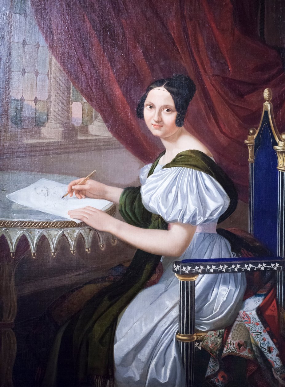 Napoleão Elisa Baciocchi, ca. 1830 de Giuseppe Bezzuoli