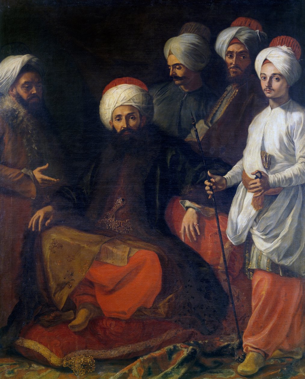 Embaixada da Turquia em 1741 (pintura) de Giuseppe Bonito