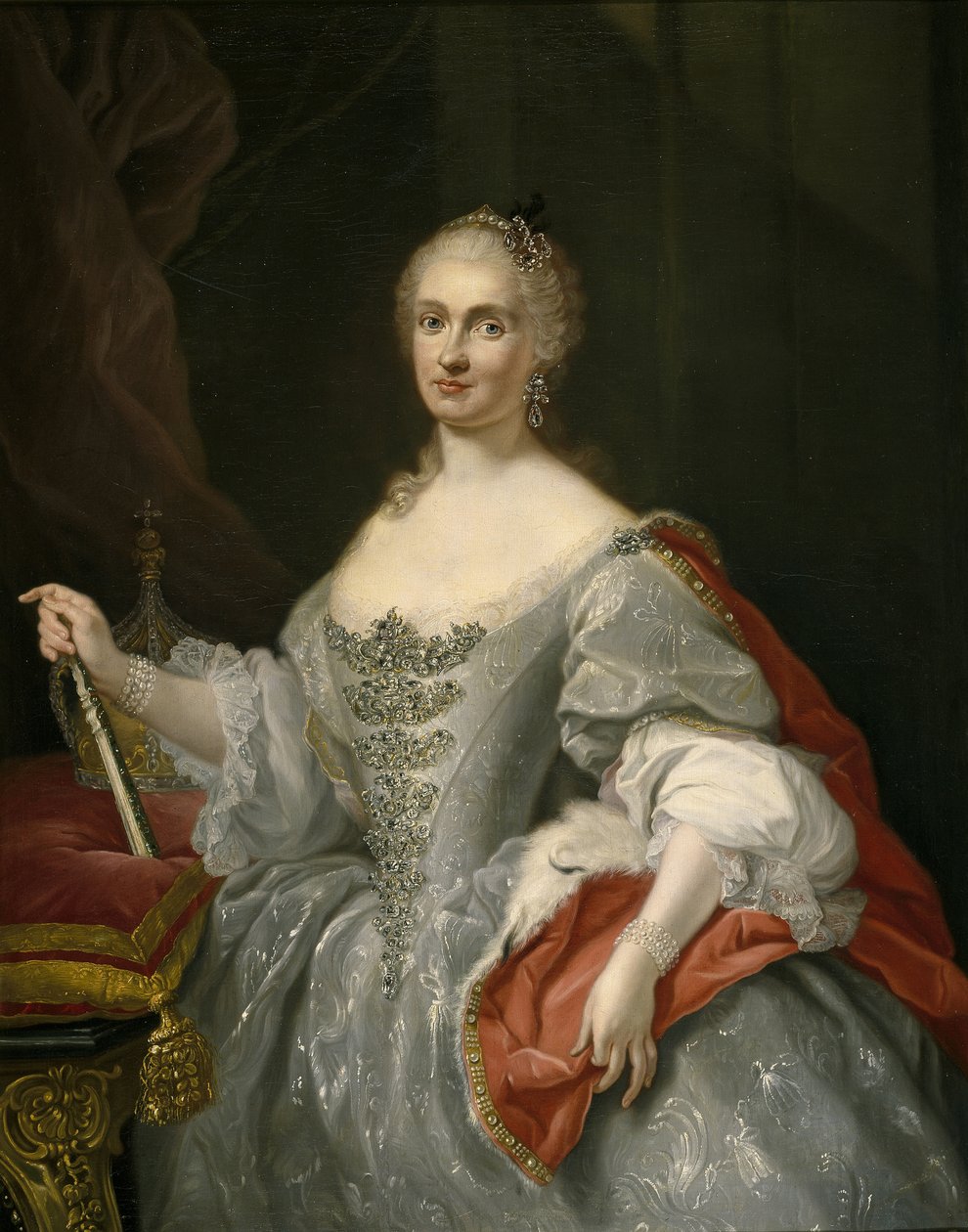 Maria Amalia da Saxônia 17241760, Rainha de Nápoles de Giuseppe Bonito